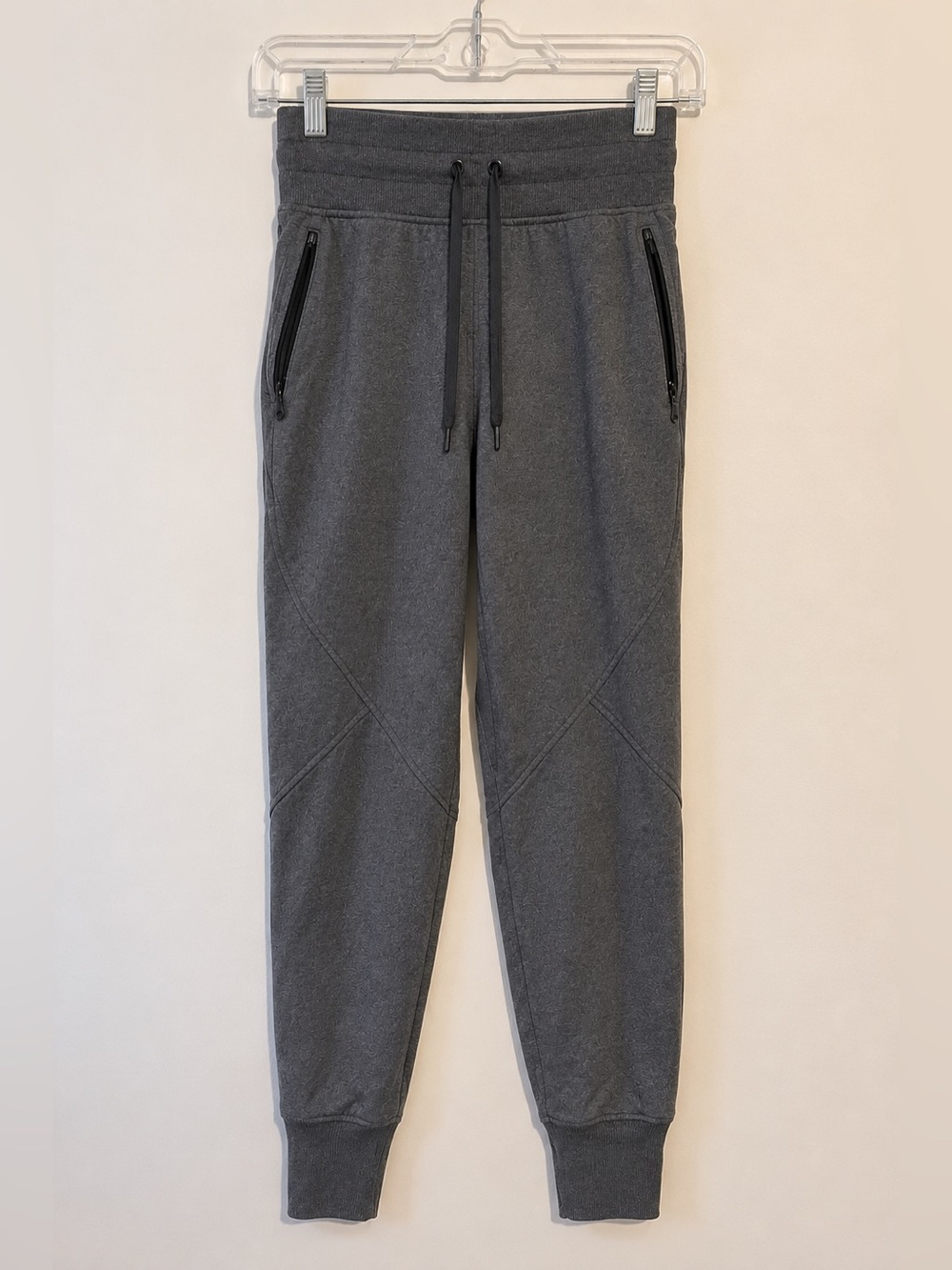 Lululemon Metro Mile Jogger Heathered Grey Women’s Size 2 Travel Pants
